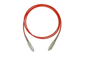 SC to SC, Multimode 50/125um, simplex, 3.0mm x 1 cable, 6 meter